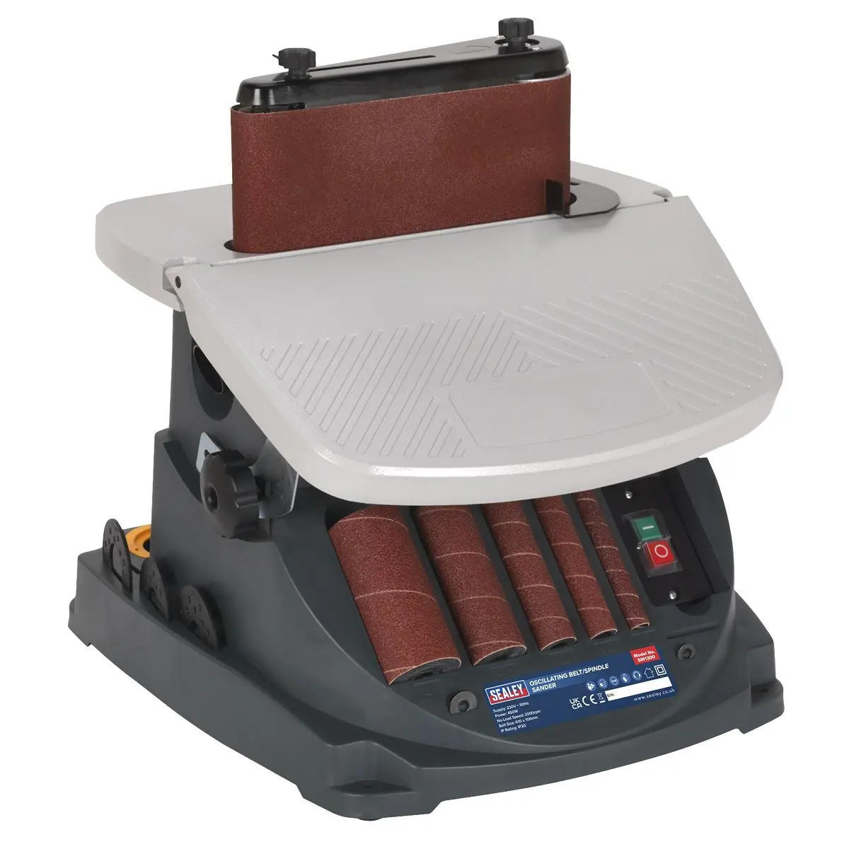 Sealey Oscillating Belt Spindle Sander 230V 450W - Image 2