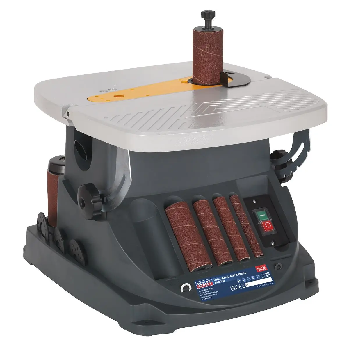 Sealey Oscillating Belt Spindle Sander 230V 450W - Image 3
