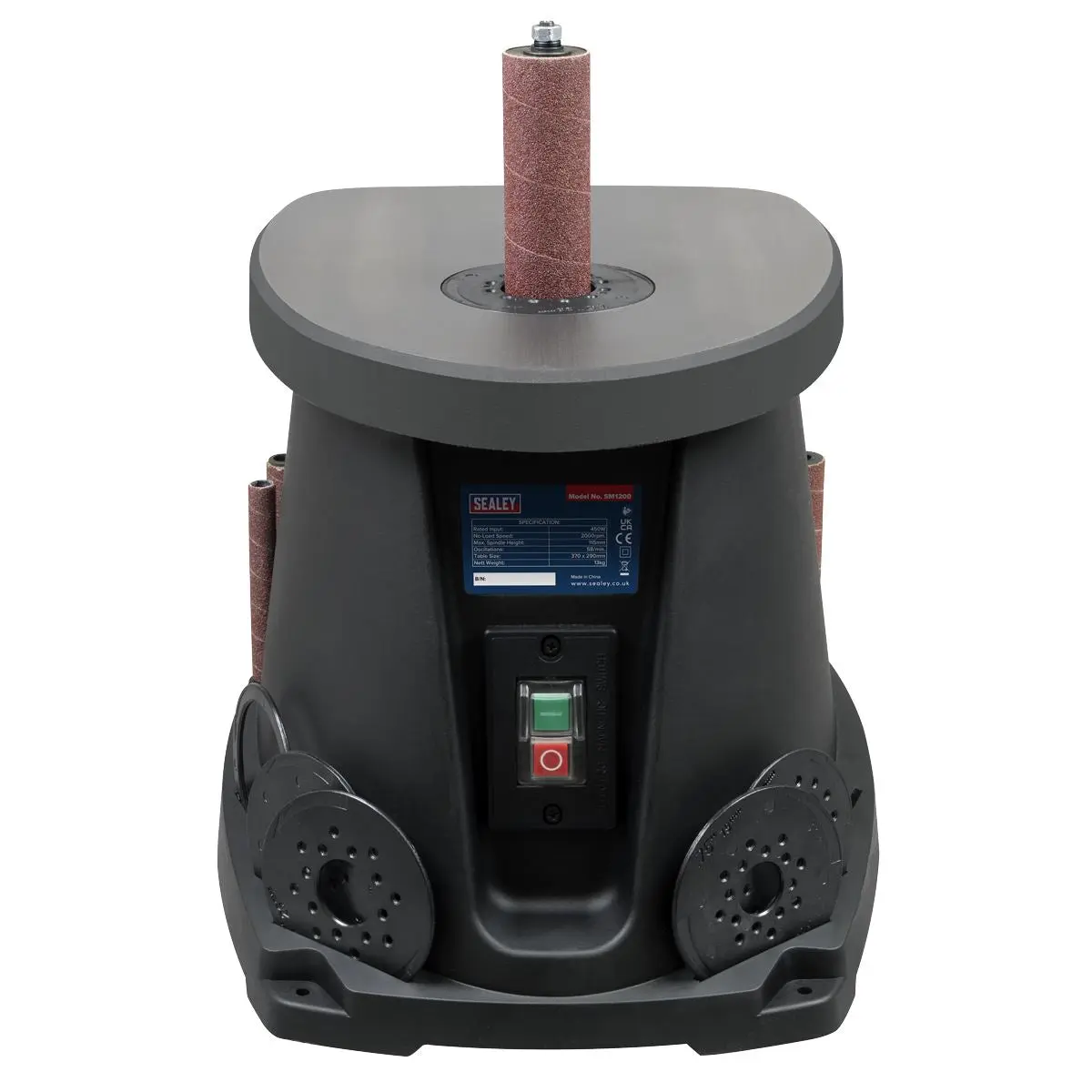 Sealey Oscillating Spindle/Bobbin Sander 450W - Image 6