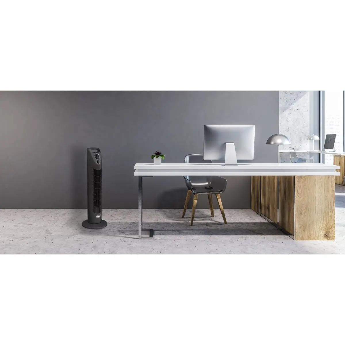 Sealey Oscillating Tower Fan 3-Speed 30" 230V - Image 6