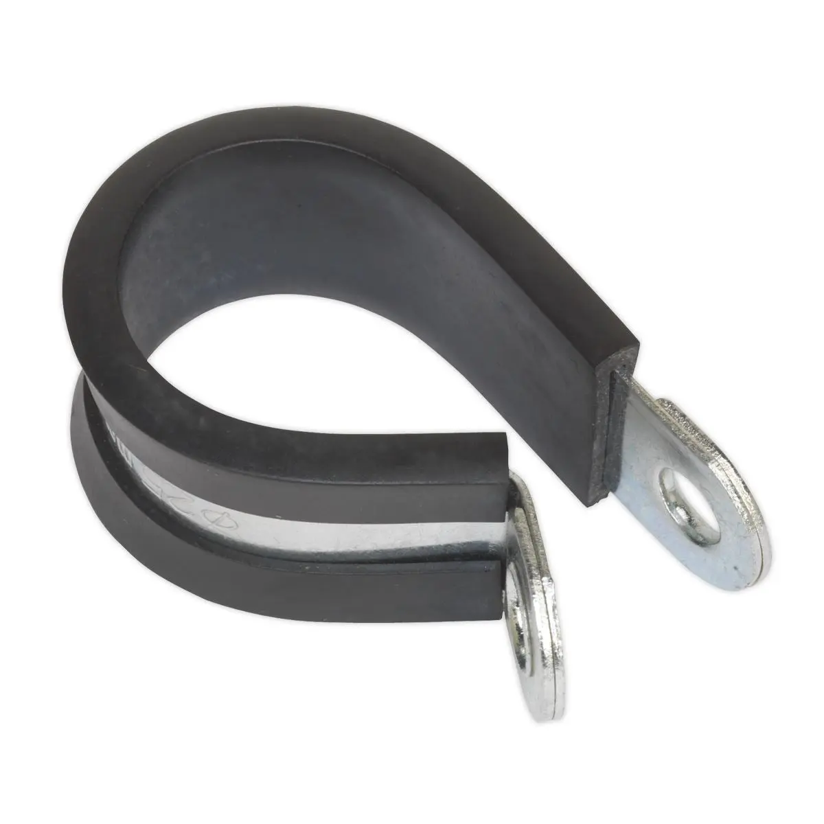 Sealey P-Clip Rubber Lined Ø25mm Pack of 25