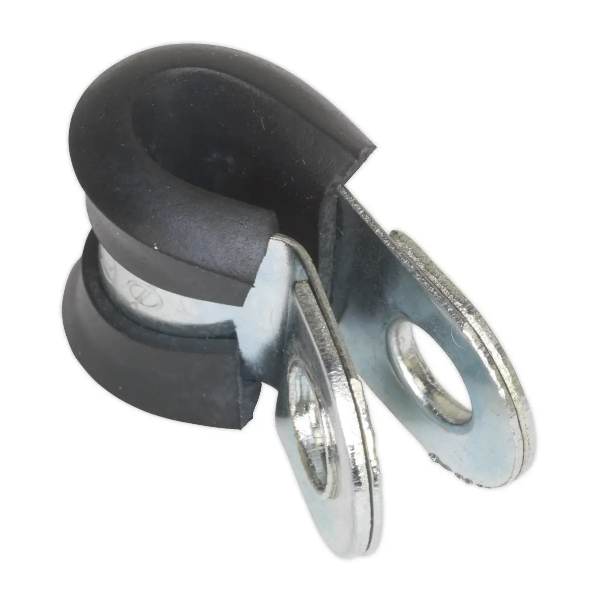 Sealey P-Clip Rubber Lined Ø6mm Pack of 25