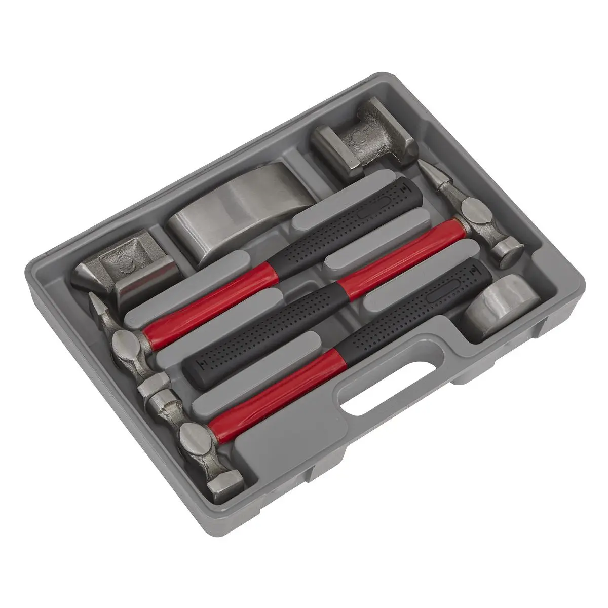 Sealey Panel Beating Set 7pc Drop-Forged Fibreglass Shafts - Image 5