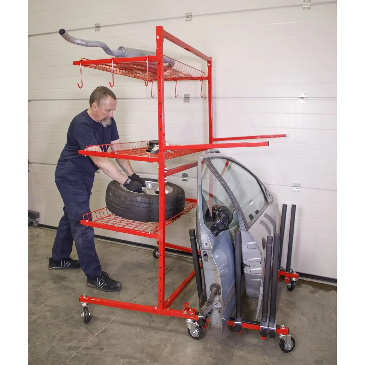 Sealey Parts Cart with Panel Train - Image 7
