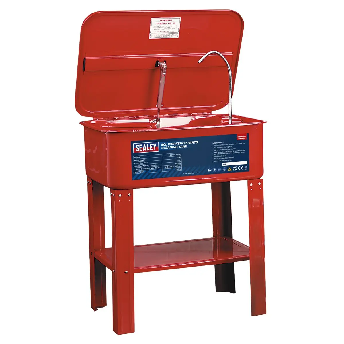 Sealey Parts Cleaning Tank - Image 2