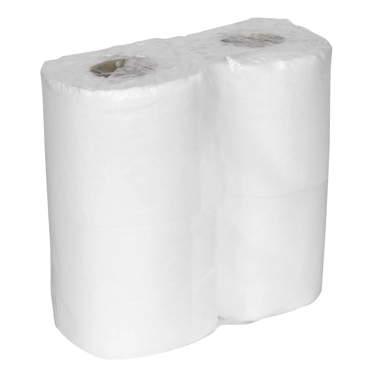 Sealey Plain White Toilet Roll - Pack of 4 x 10 (40 Rolls) - Image 2