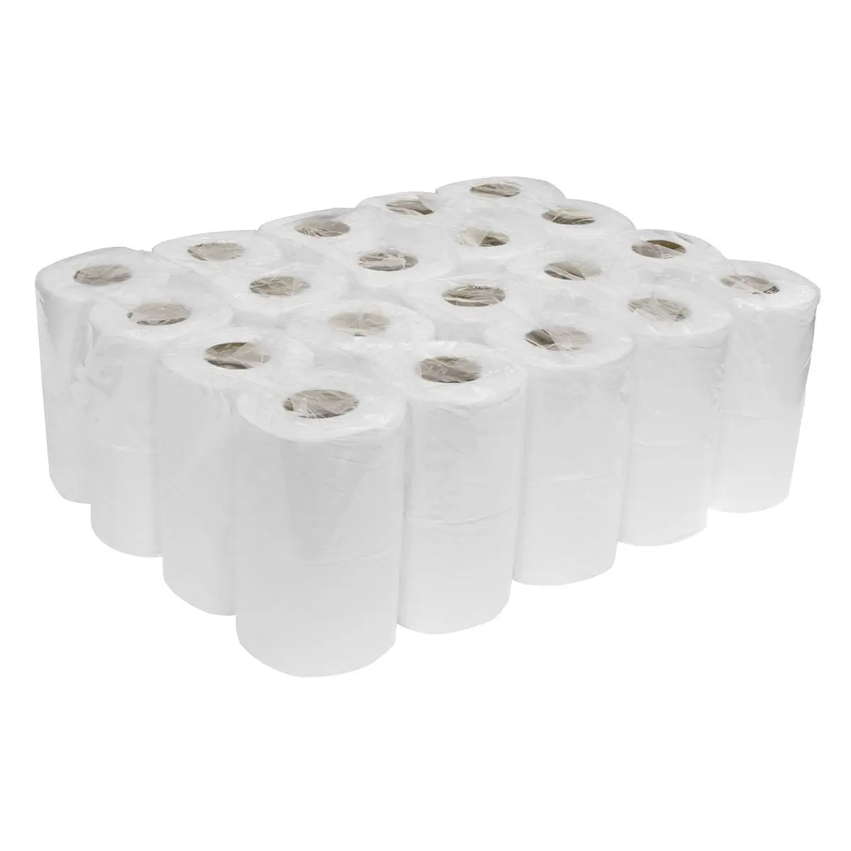 Sealey Plain White Toilet Roll - Pack of 4 x 10 (40 Rolls) - Image 3