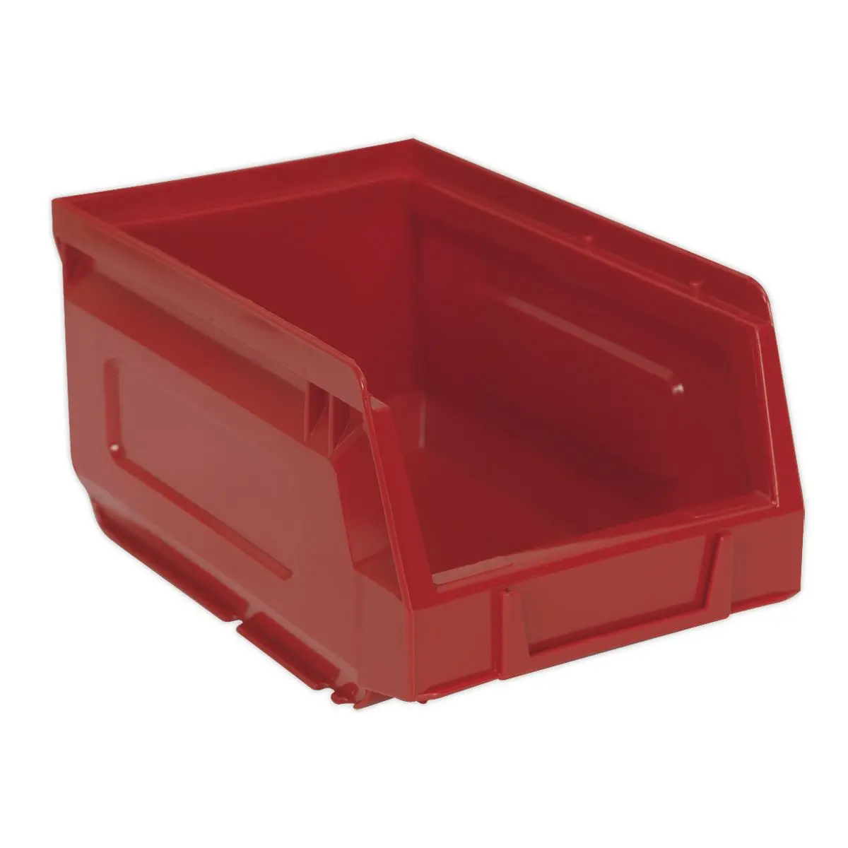 Sealey Plastic Storage Bin 105 x 165 x 85mm - Red Pack of 24 - Image 2