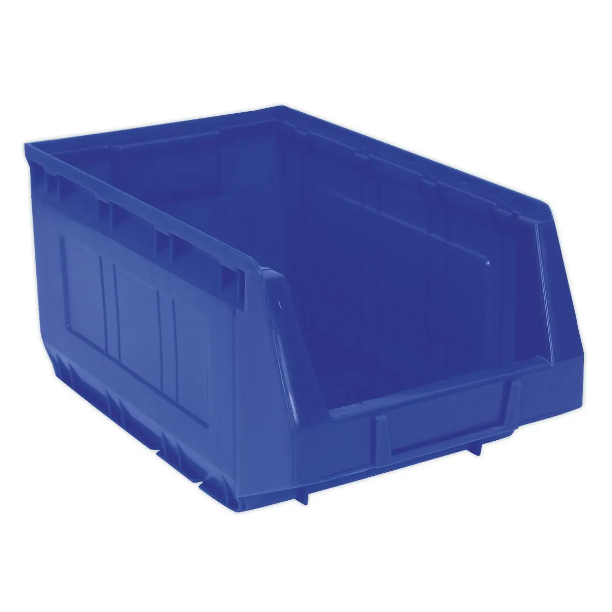 Sealey Plastic Storage Bin 210 x 355 x 165mm - Blue Pack of 12 - Image 2