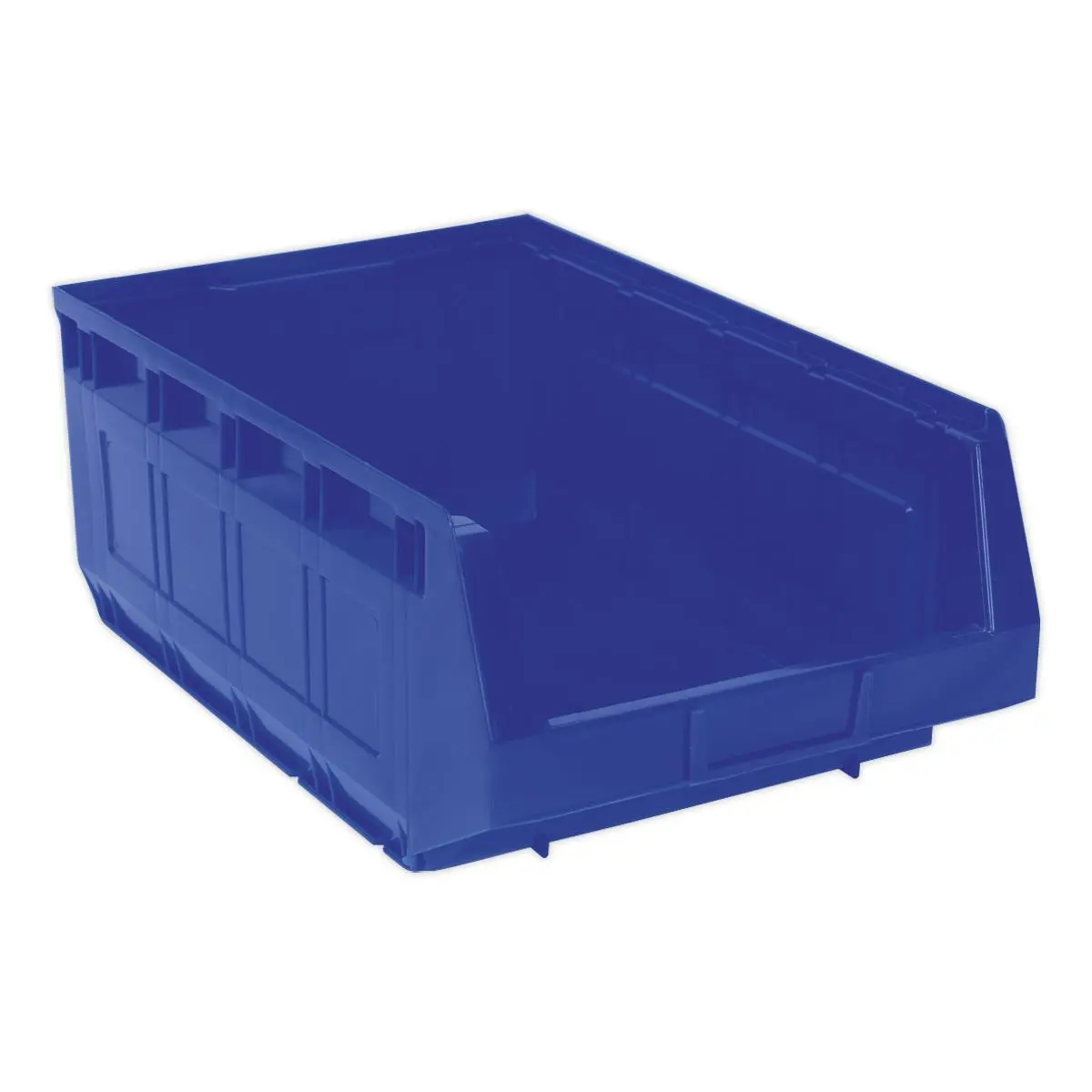 Sealey Plastic Storage Bin 310 x 500 x 190mm - Blue Pack of 6 - Image 2