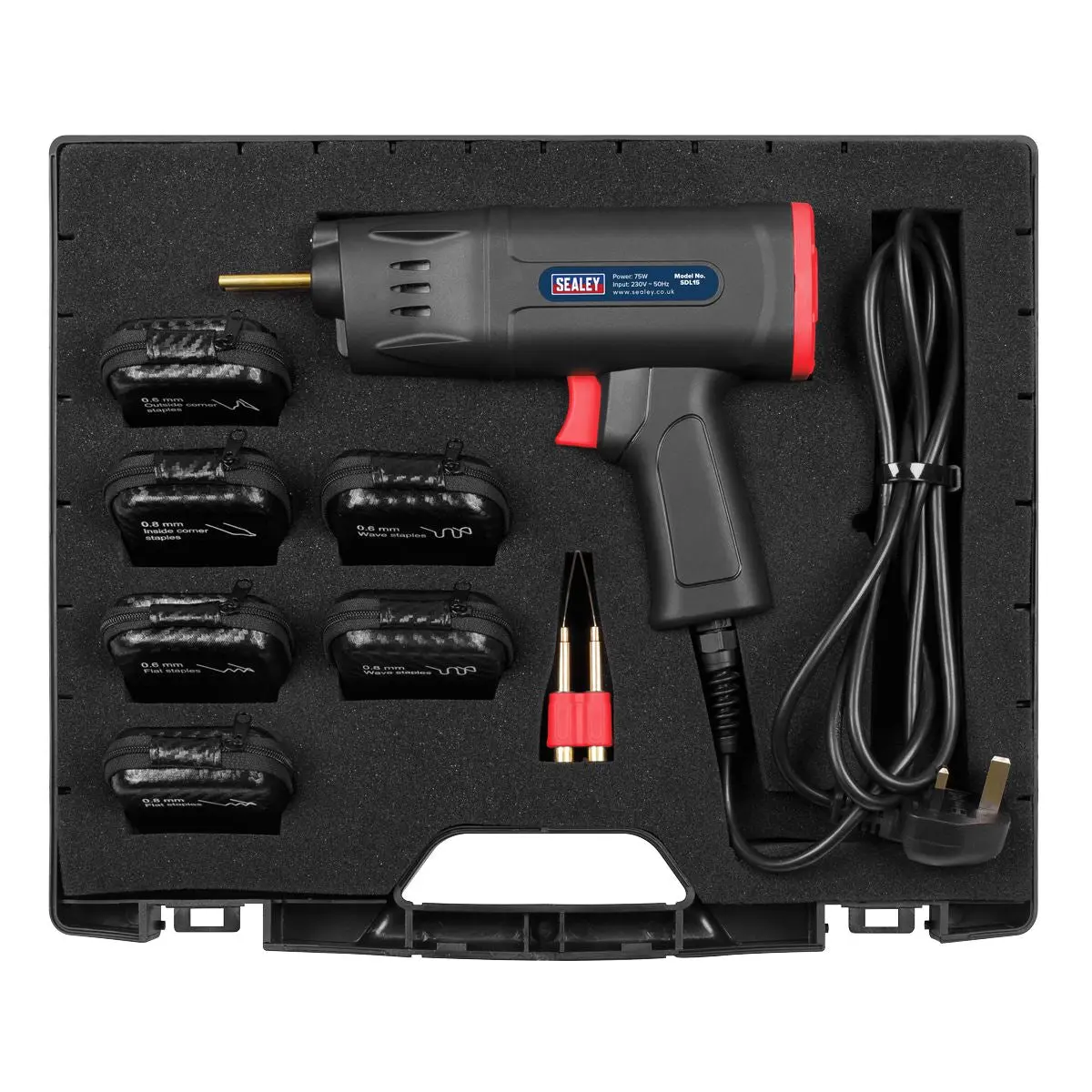 Sealey Plastic Welding Repair Kit 75W - Image 4