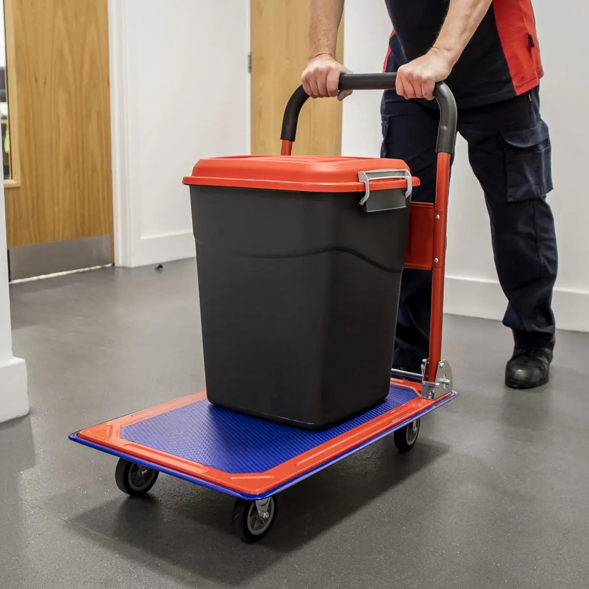 Sealey Platform Truck 150kg Capacity - Image 6