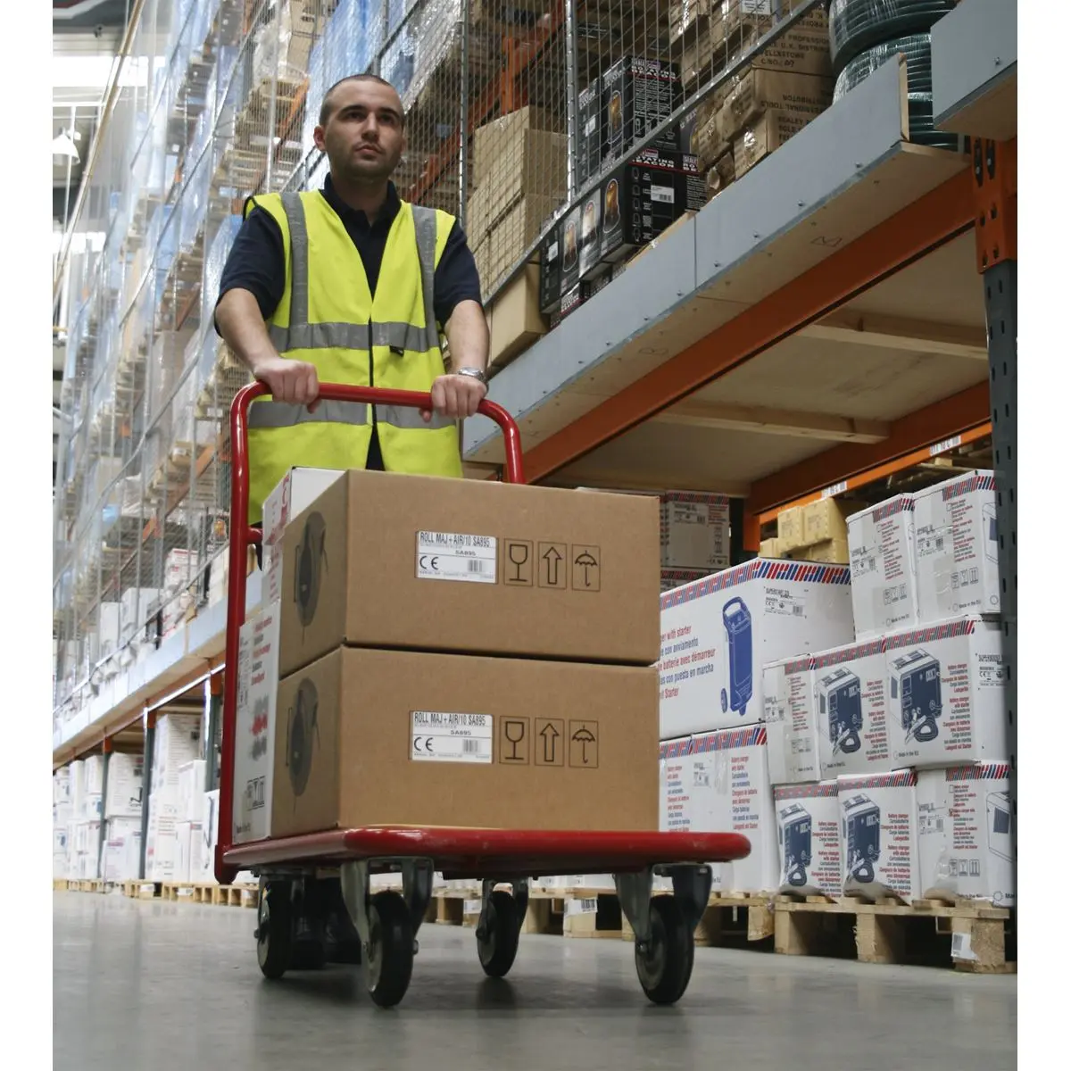 Sealey Platform Truck 250kg Capacity Heavy-Duty - Image 2