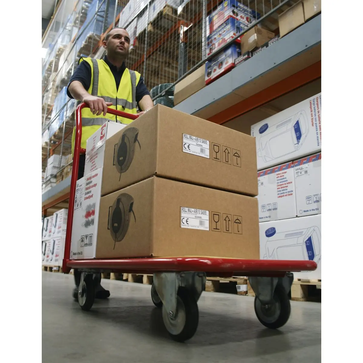 Sealey Platform Truck 250kg Capacity Heavy-Duty - Image 3