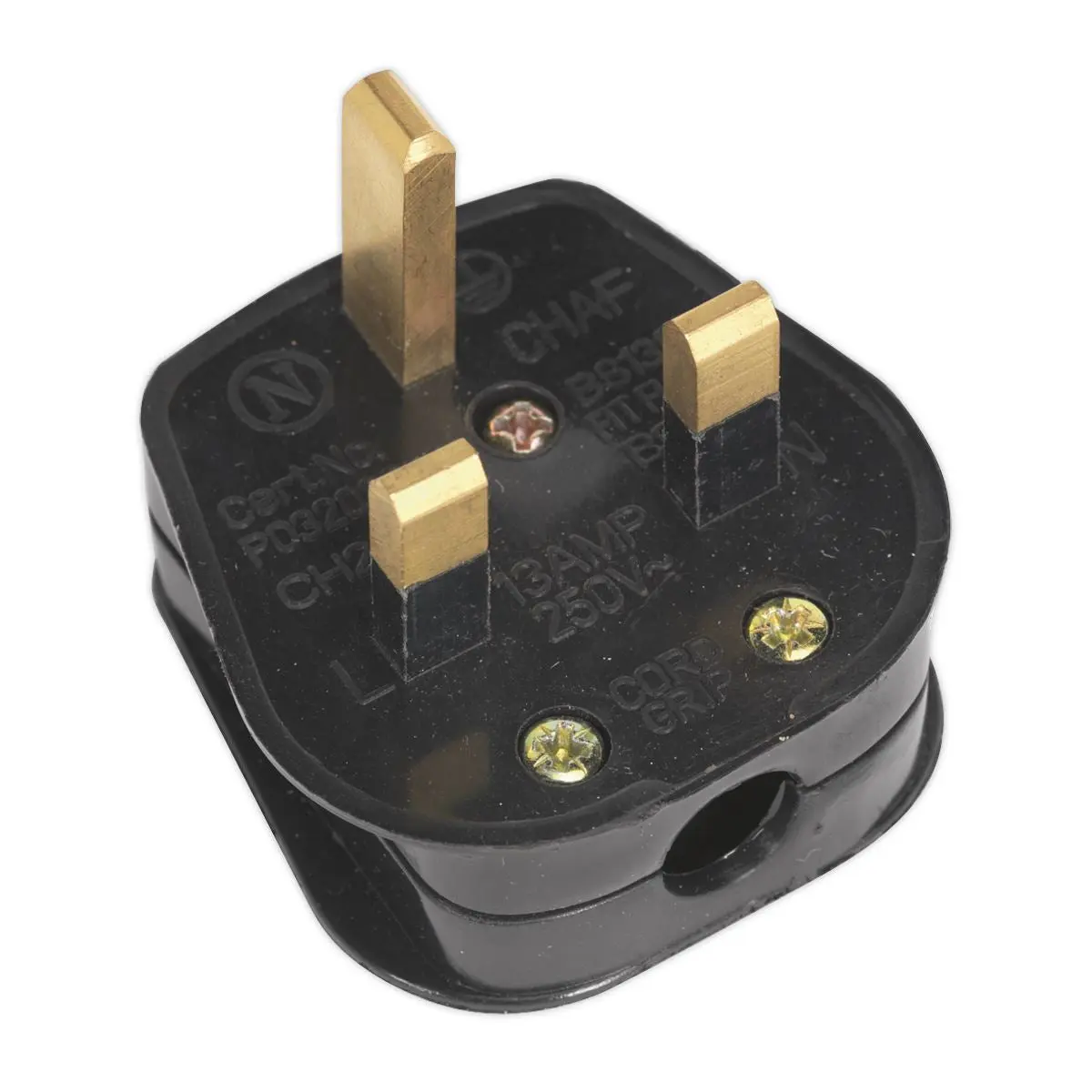 Sealey Black 13A Plug