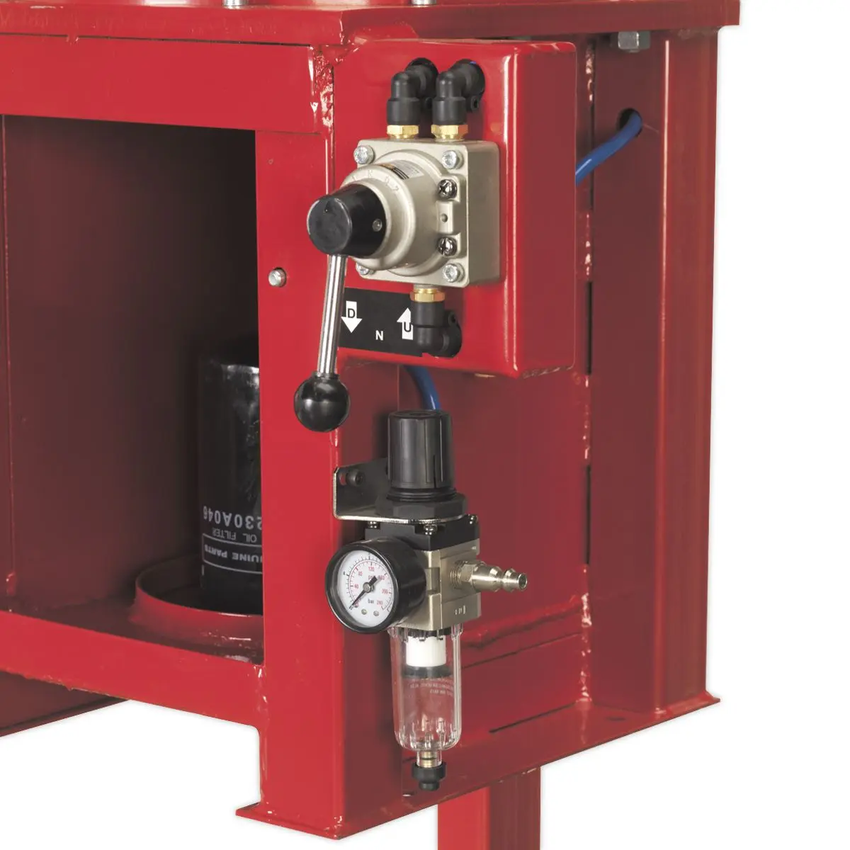 Sealey Pneumatic Oil Filter Crusher - Image 2