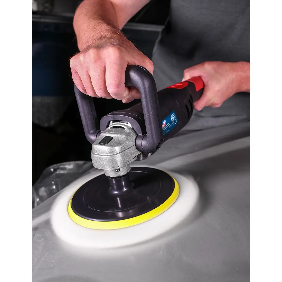 Sealey Polisher Digital Ø180mm 1100W/230V Lightweight - Image 5