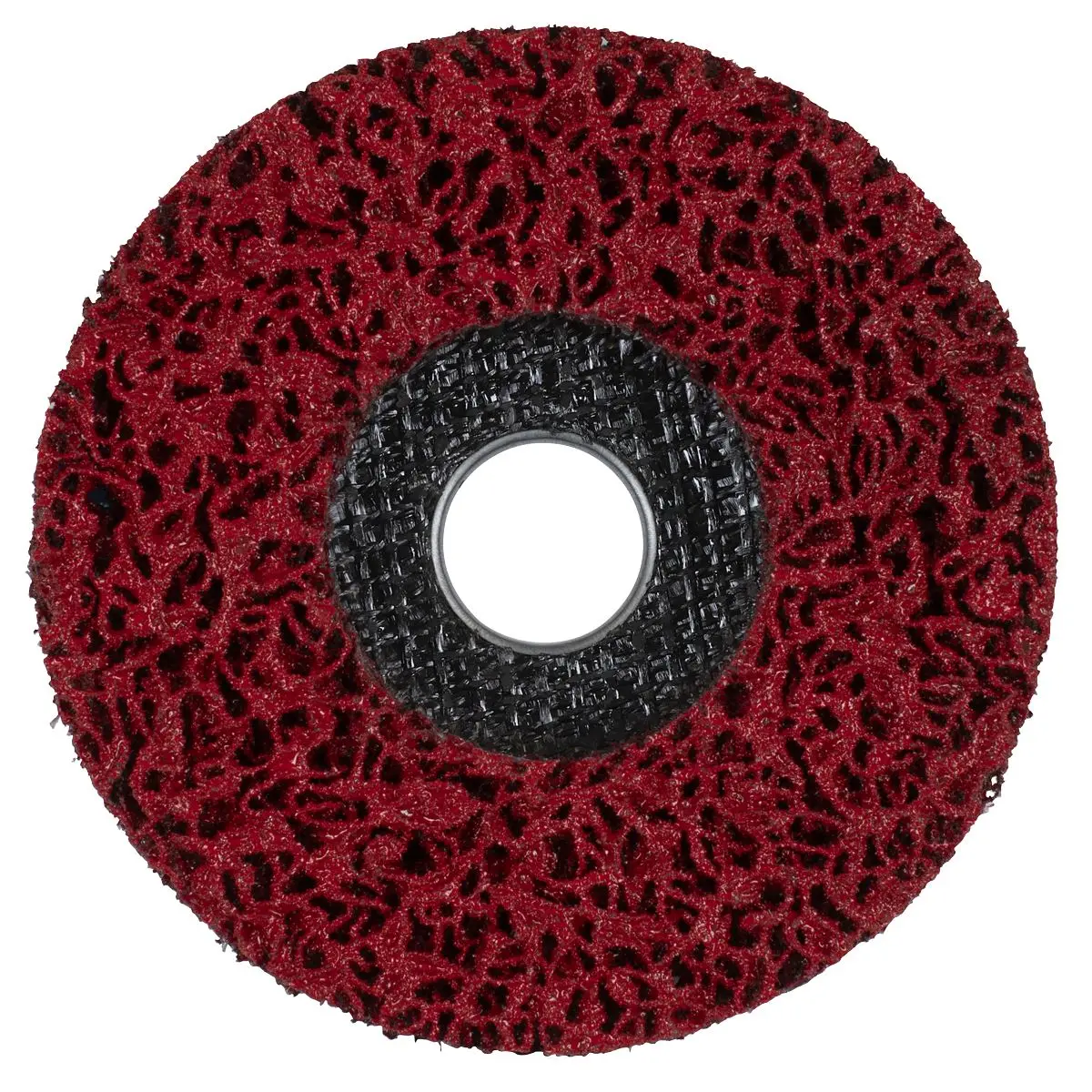Sealey Polycarbide Abrasive Strip Disc 115 x 13 x 22mm - Red - Image 2