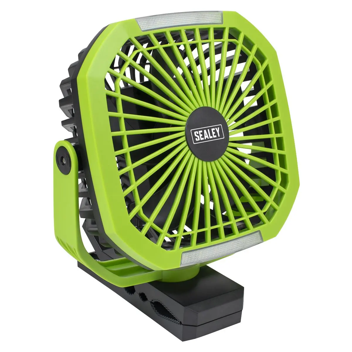 Sealey Portable Clip Fan with Worklight 8" 4 Speeds