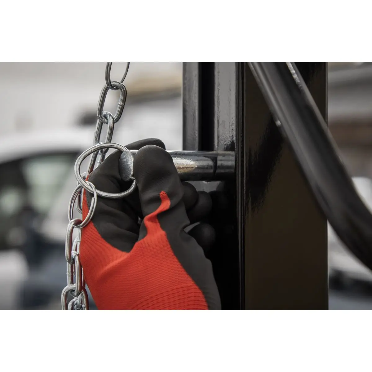 Sealey Portable Lifting Adjustable Gantry Crane 0.5 Tonne & Hoist Combo - Image 5