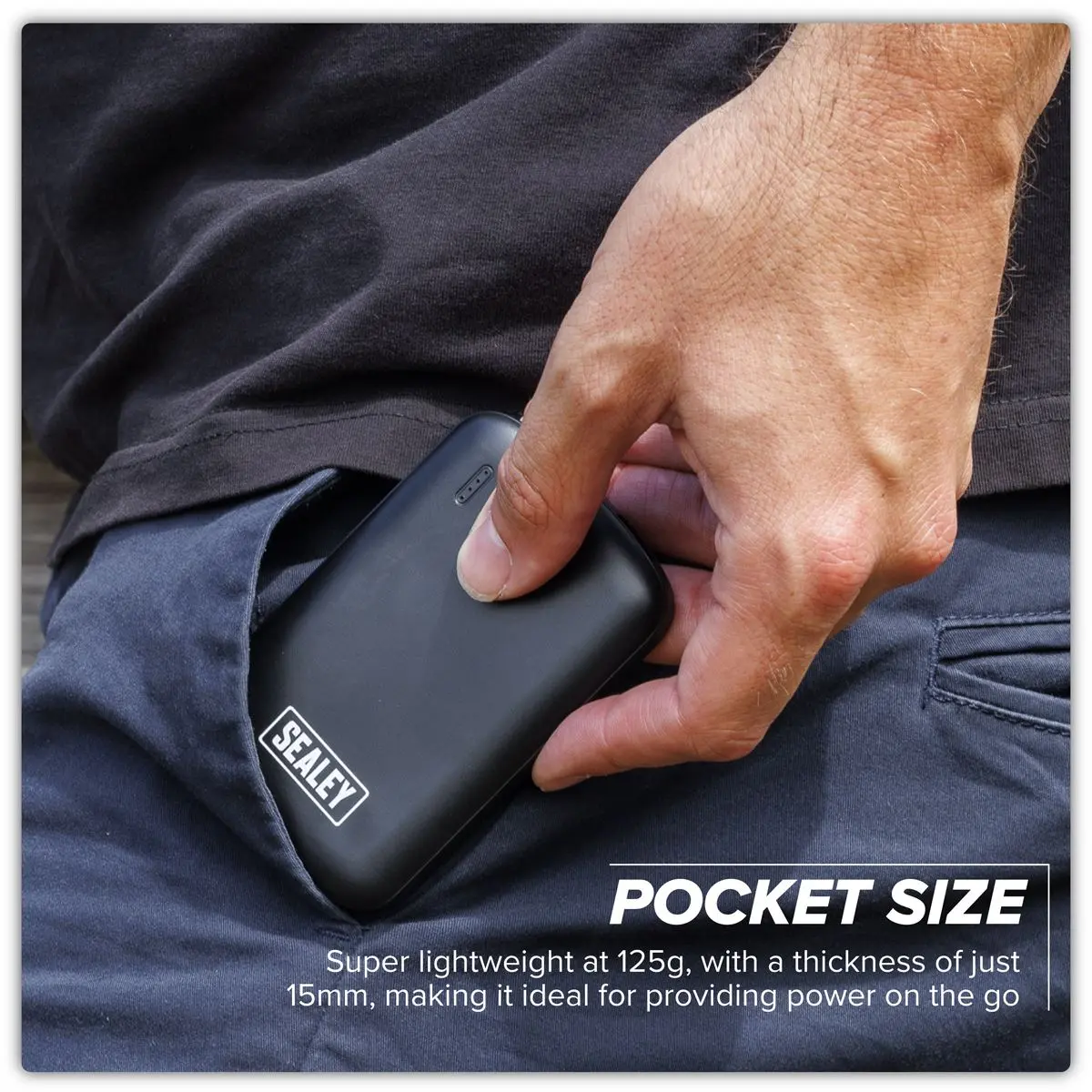 Sealey Portable Power Bank 10W 5000mAh - Image 10