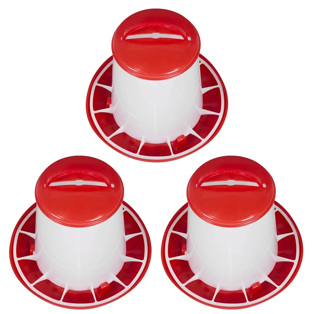 Sealey Poultry Feeder 3kg - Pack of 3 - Image 3