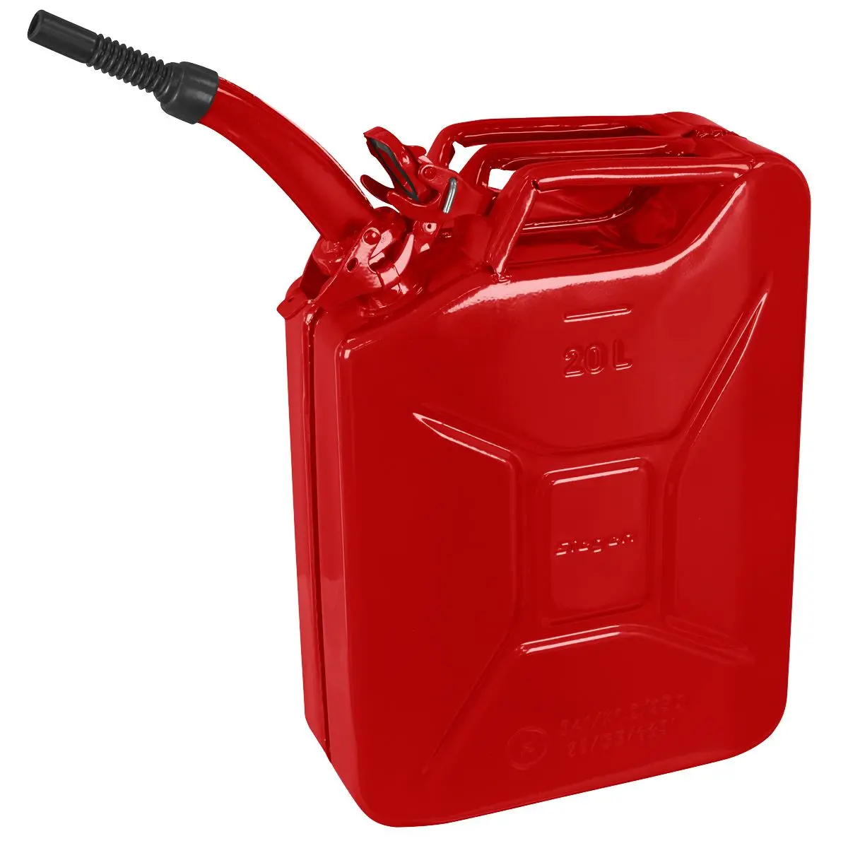 Sealey Pouring Spout Red for JC5MR JC10 JC20 Jerry Can - Image 6