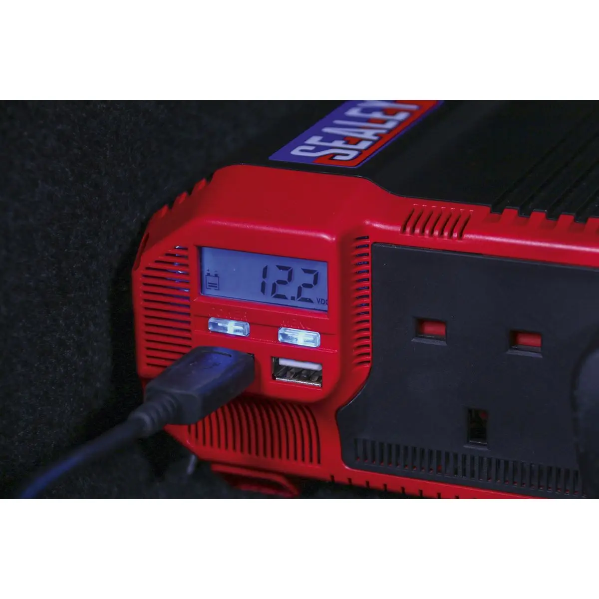 Sealey Modified Sine Wave Power Inverter 1500W 12V - Image 8