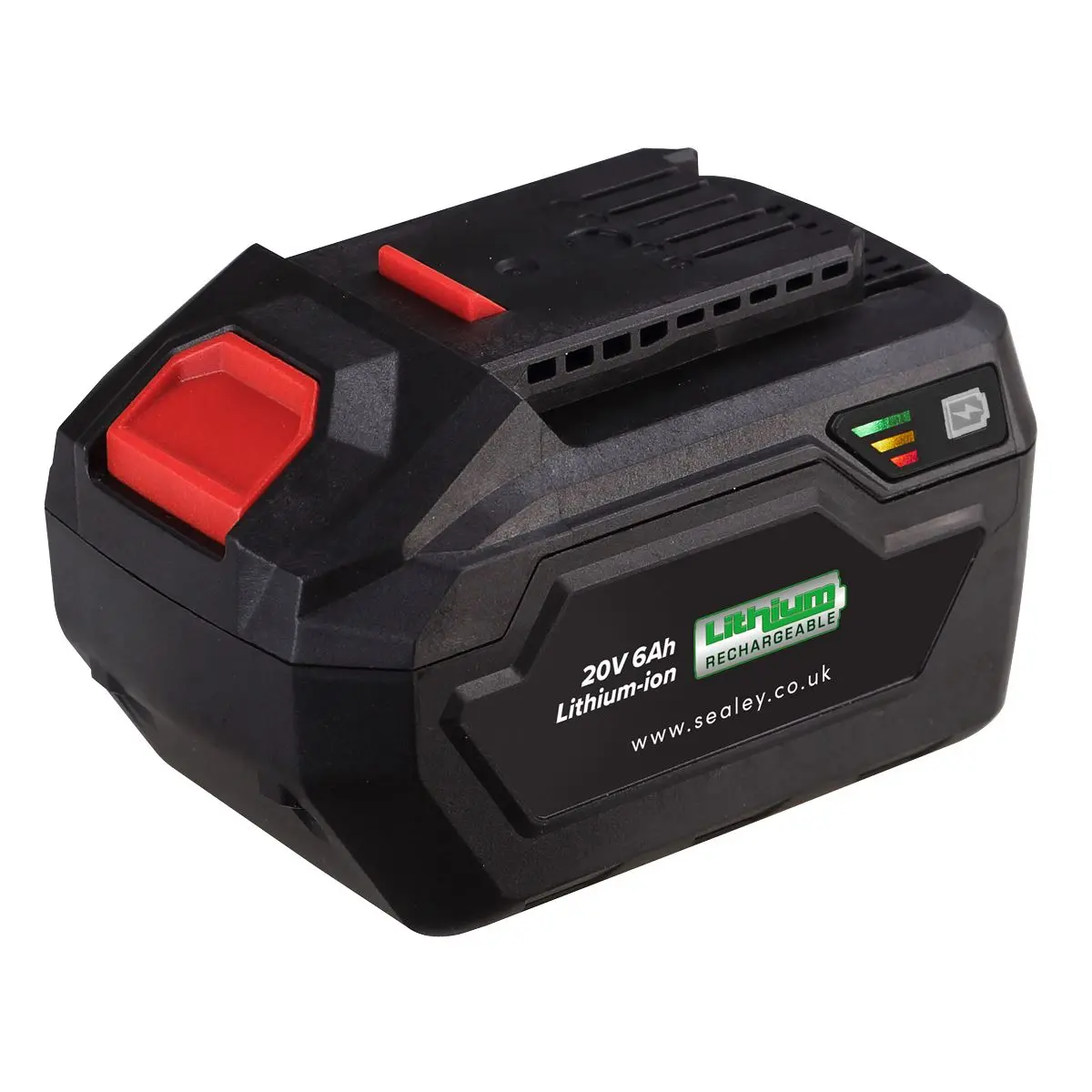 Sealey Power Tool Battery 20V 6Ah Lithium-ion for CP20V Series Tools - Image 2