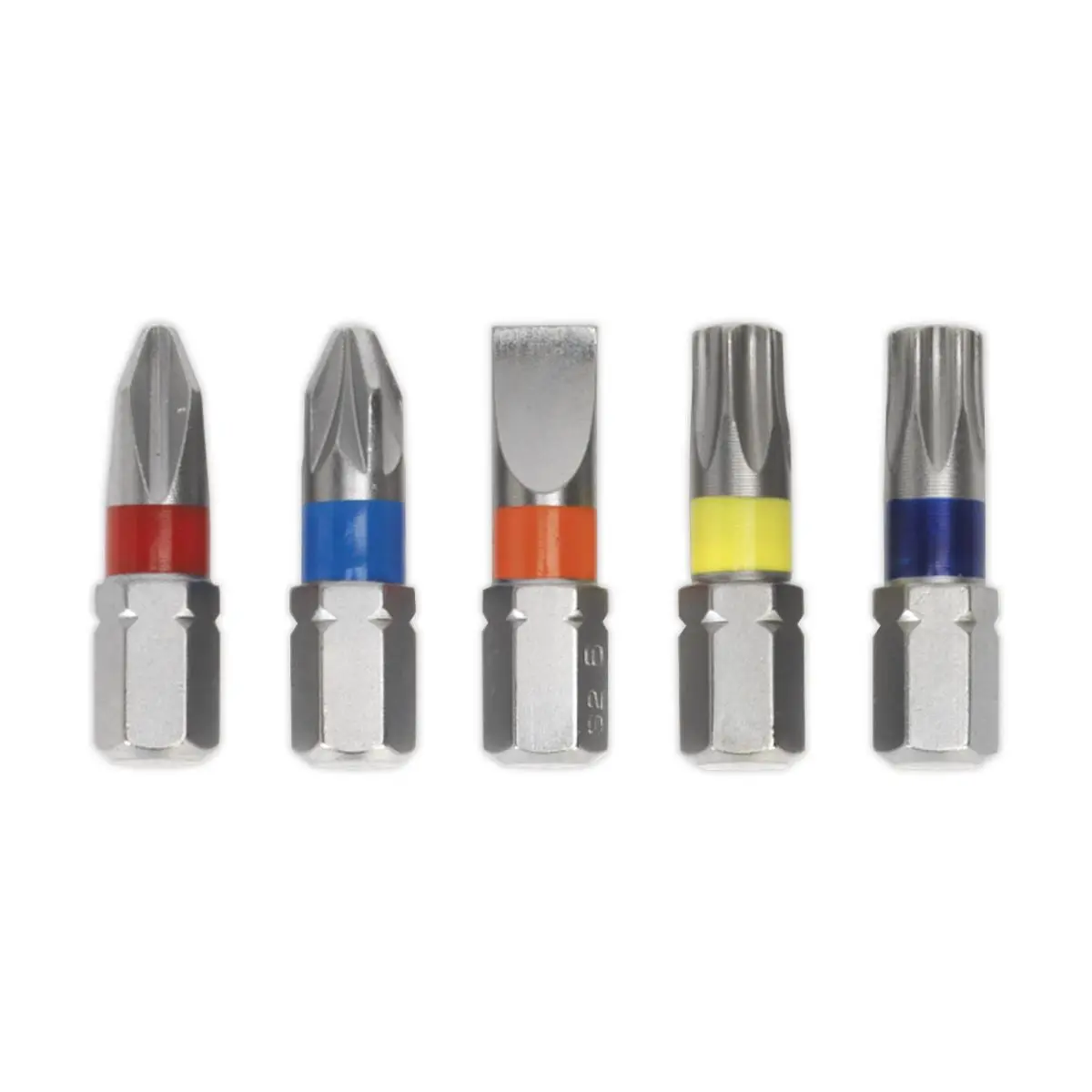 Sealey Power Tool Screwdriver Bit Set 15 Piece Colour Coded S2 Steel - Image 11