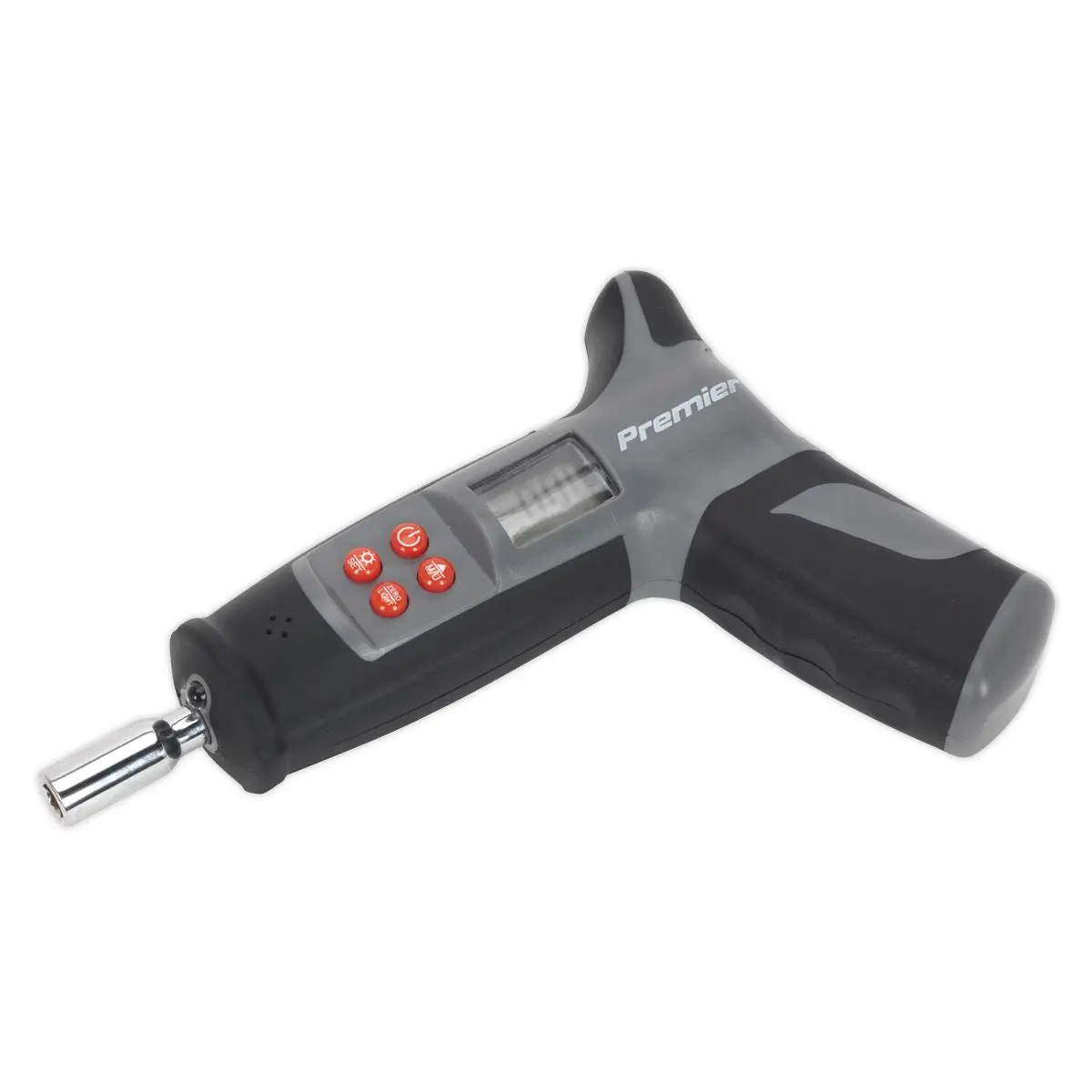 Sealey Premier 1/4" Hex Digital Torque Screwdriver 0-20Nm T-Handle 170mm