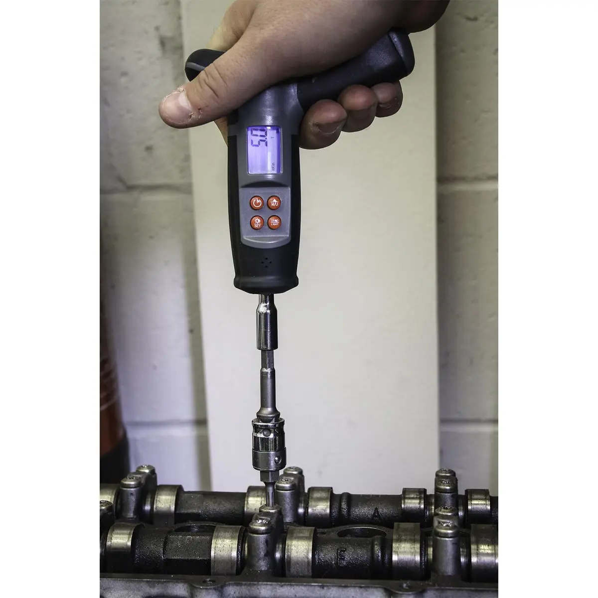 Sealey Premier 1/4" Hex Digital Torque Screwdriver 0-20Nm T-Handle 170mm - Image 6