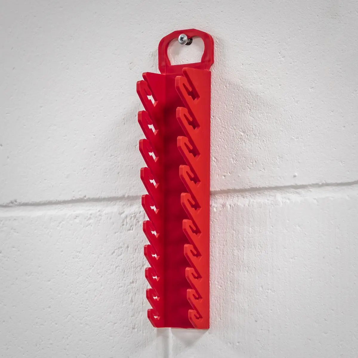 Sealey Premier 10 Spanner Capacity Stubby Spanner Rack Garage Storage Carry Hung - Image 2