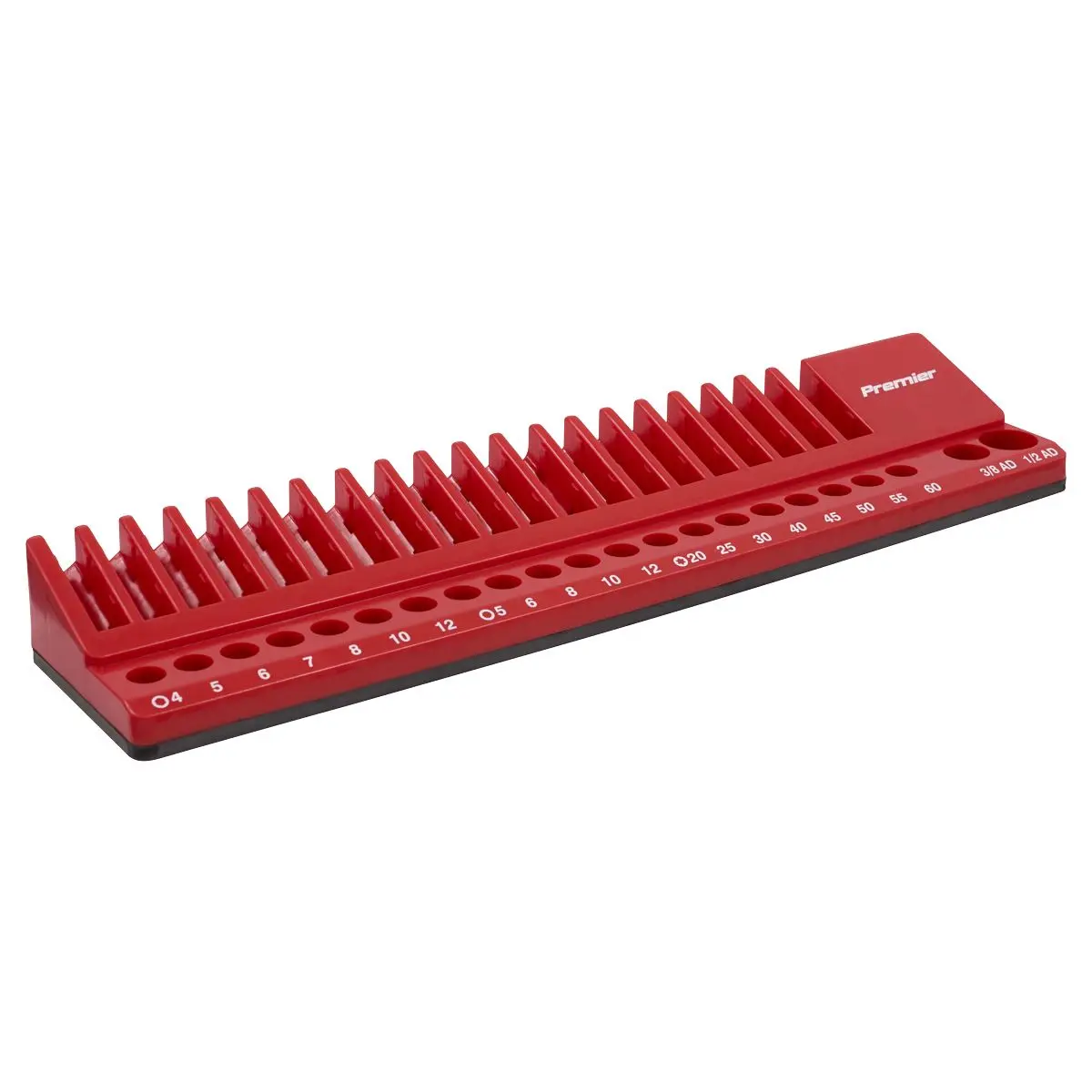 Sealey Premier Magnetic Bit Holder Tray 42 Bit Capacity for 10mm Hex Drive Bits - Image 3