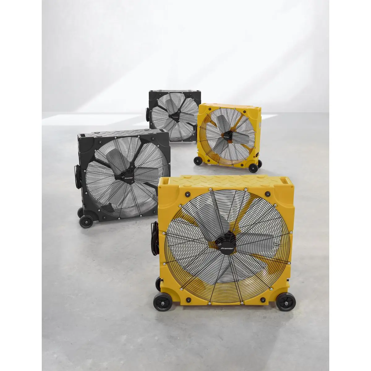 Sealey Premier 42" Industrial High Velocity Rotomold Drum Fan 3-Speed 230V - Image 5