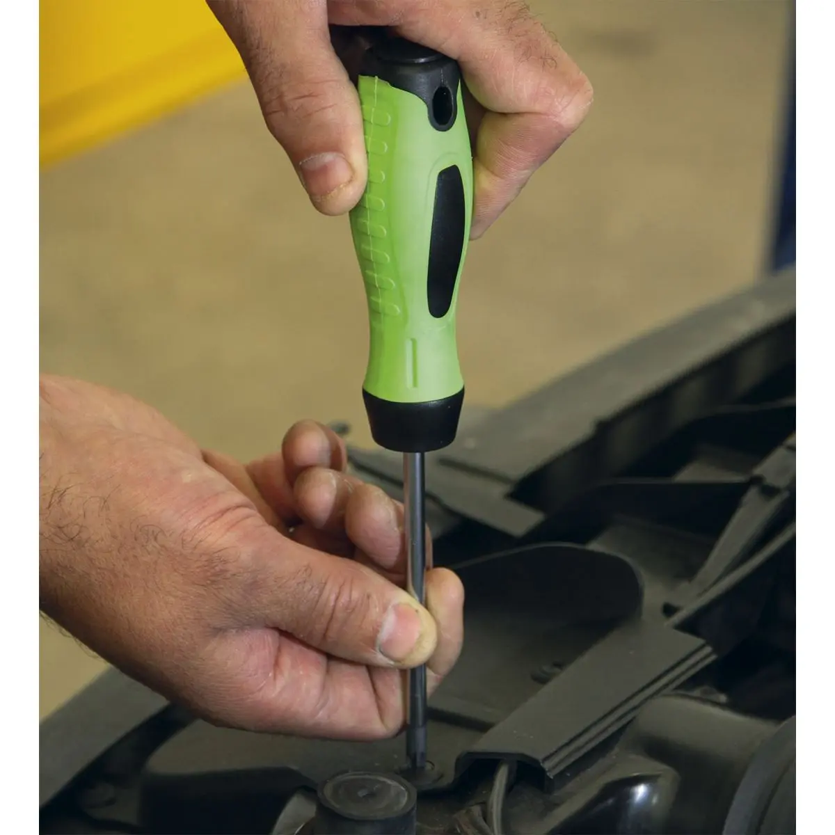 Sealey Premier 8 Piece Hi-Vis Screwdriver Set Magnetic Tips Slotted Pozi Phillips - Image 10
