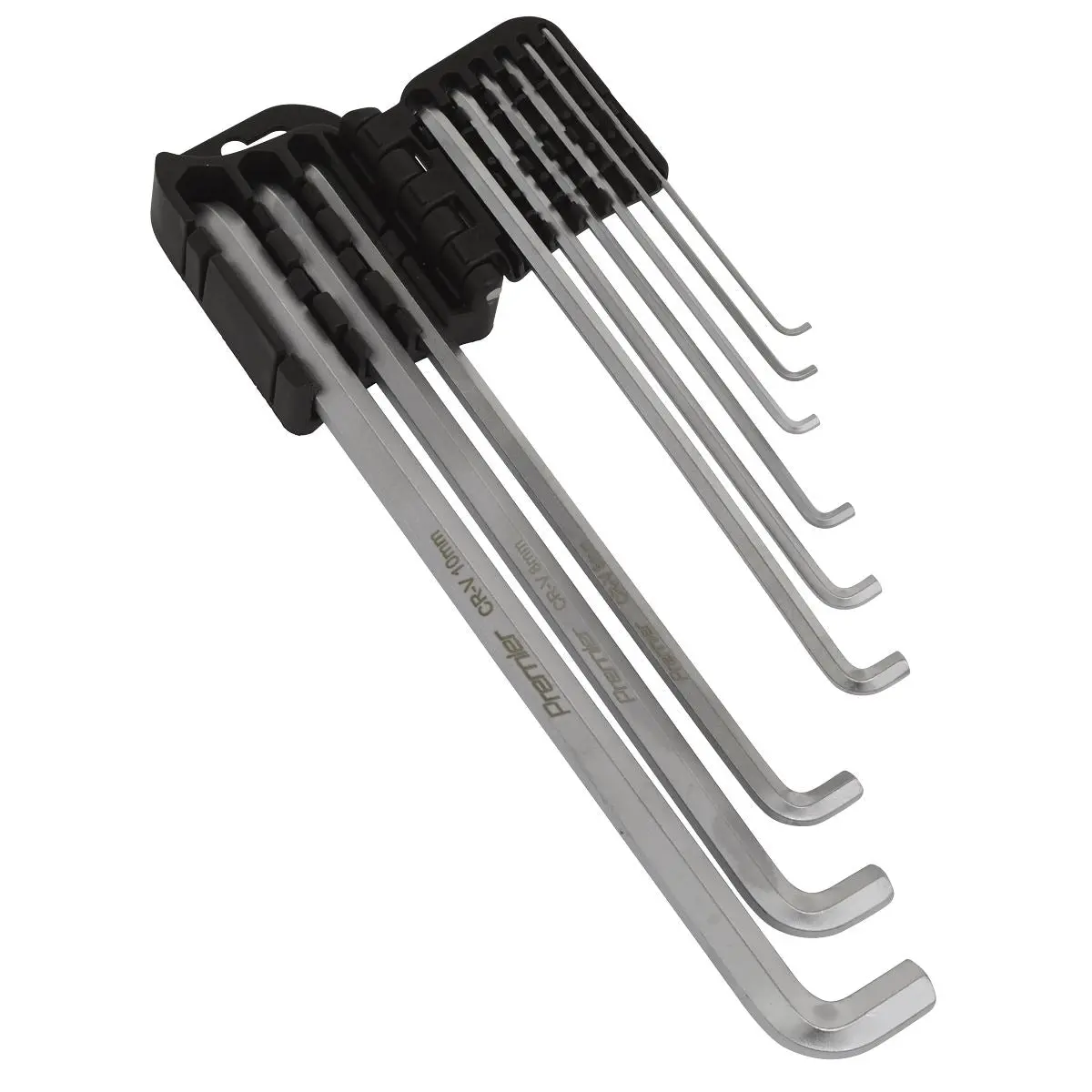 Sealey Premier 9 Piece Extra Long Stubby Element Hex Key Set 1.5-10mm Safe Storage - Image 8