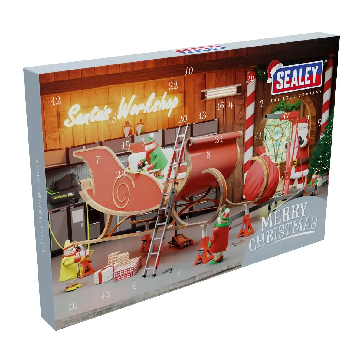 Sealey Premier Advent Calendar Tool Kit 40pc - Image 3