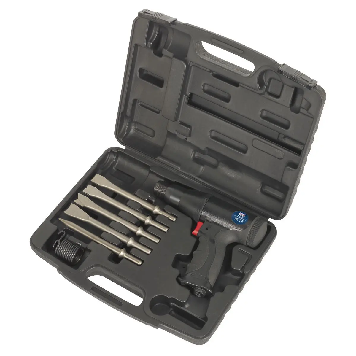 Sealey Premier Air Hammer Kit Composite Premier - Long Stroke - Image 6