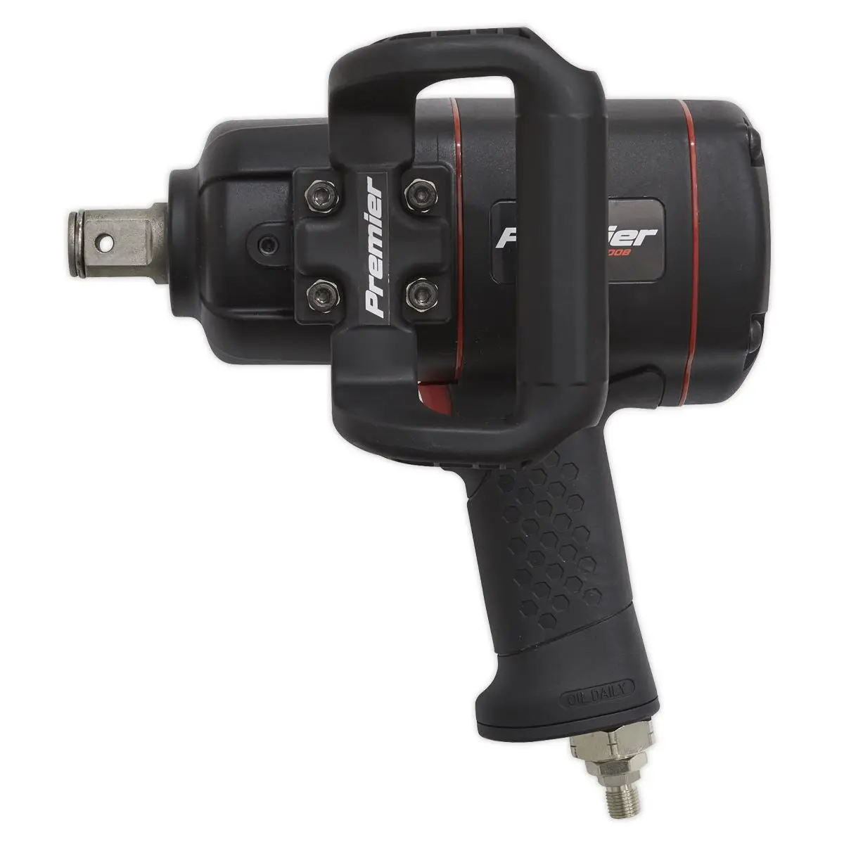 Sealey Premier Air Impact Wrench 1"Sq Drive Twin Hammer - Image 4