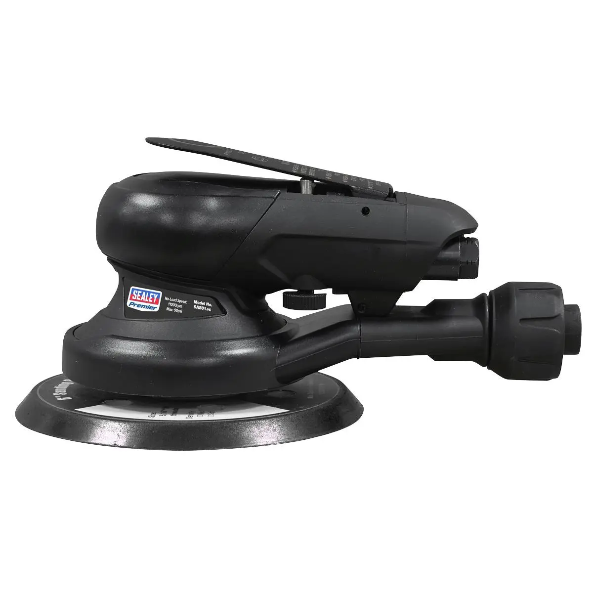 Sealey Premier Air Palm Orbital Sander Ø150mm Dust-Free - Image 4