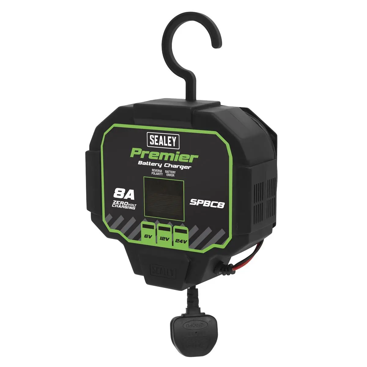 Sealey Premier Battery Maintainer Charger 8A Fully Automatic - Image 4