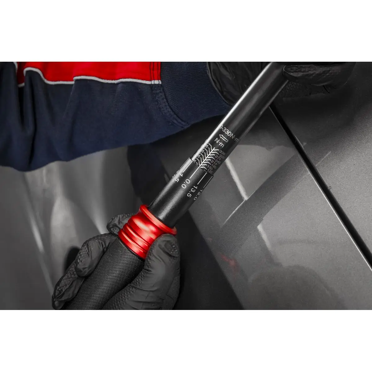 Sealey Premier Black Torque Wrench Micrometer 1/2"Sq Drive Calibrated 60-330Nm - Premier Black - Image 8