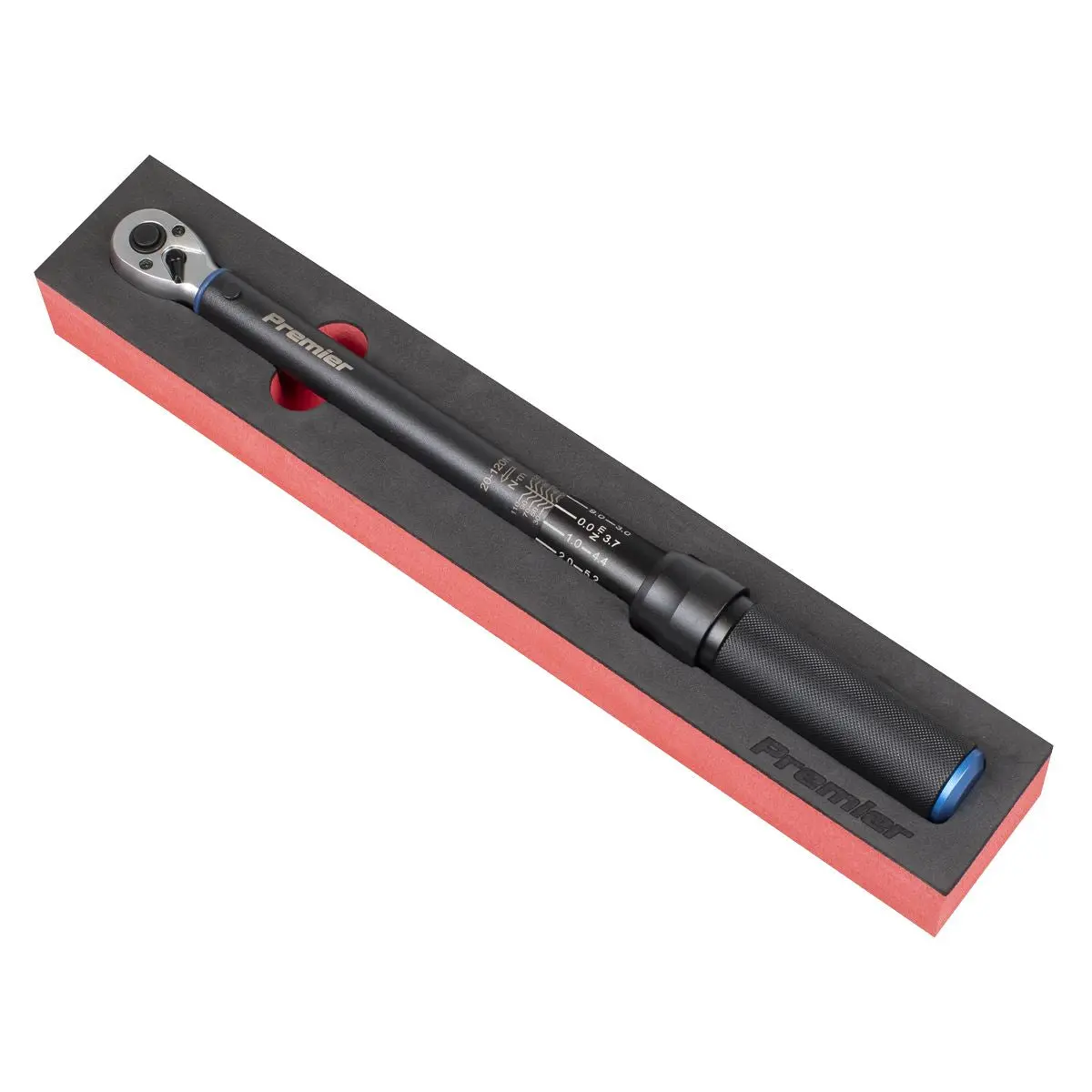 Sealey Premier Black Torque Wrench Micrometer Style 3/8"Sq Drive Calibrated 20-120Nm - Premier Black - Image 9