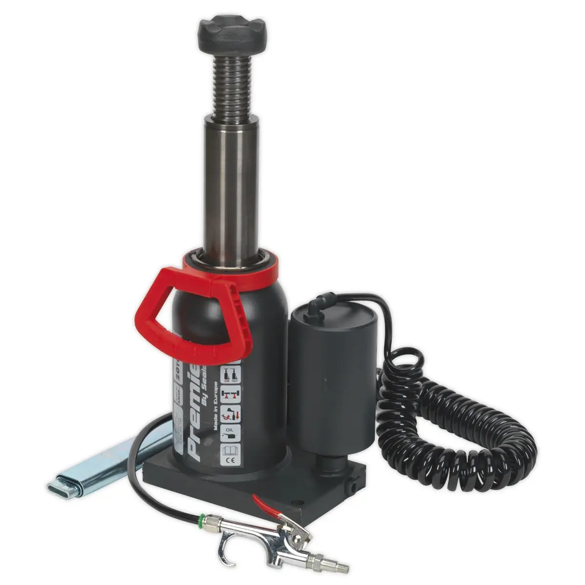 Sealey Premier Premier Manual/Air Hydraulic Bottle Jack 20 Tonne - Image 12