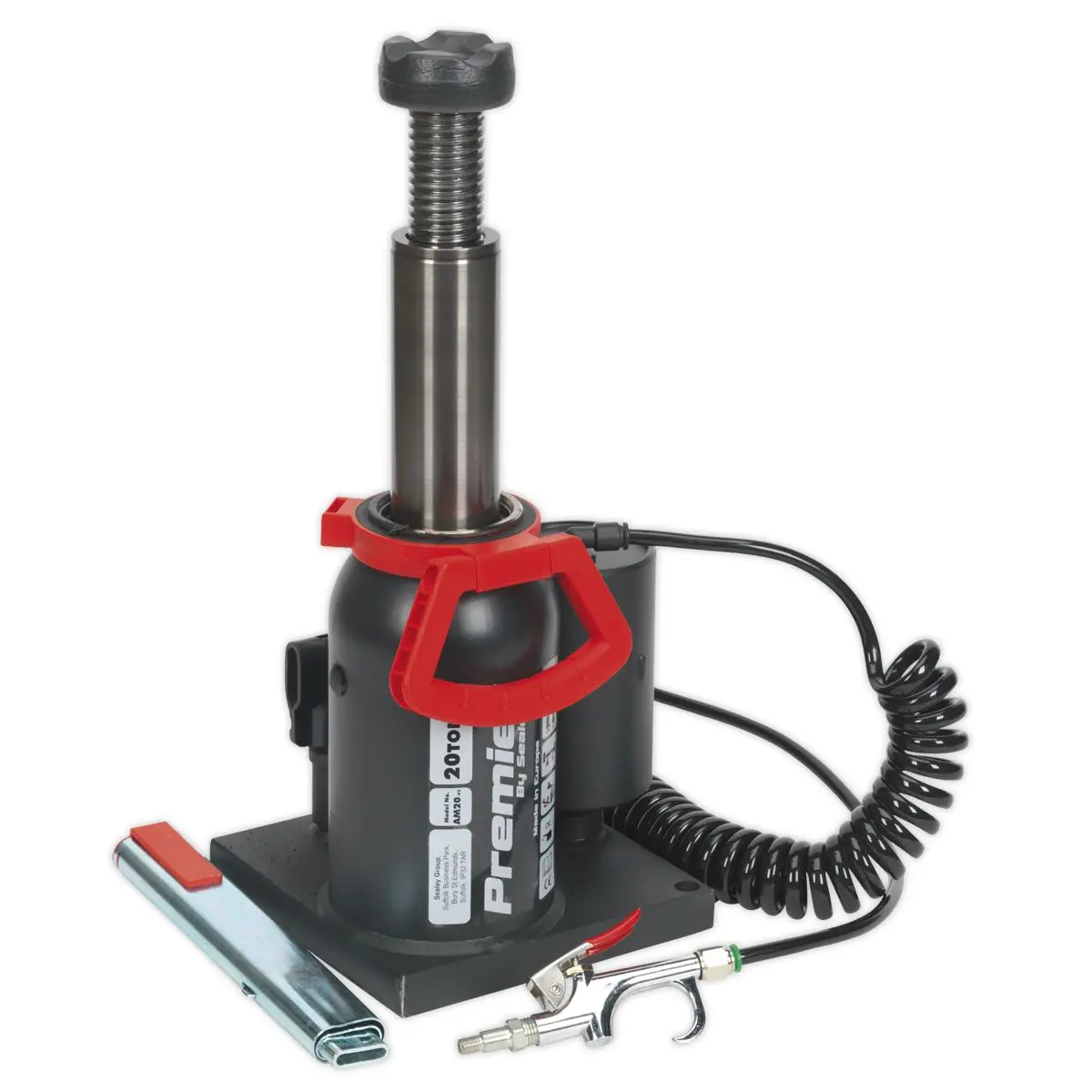 Sealey Premier Premier Manual/Air Hydraulic Bottle Jack 20 Tonne - Image 13