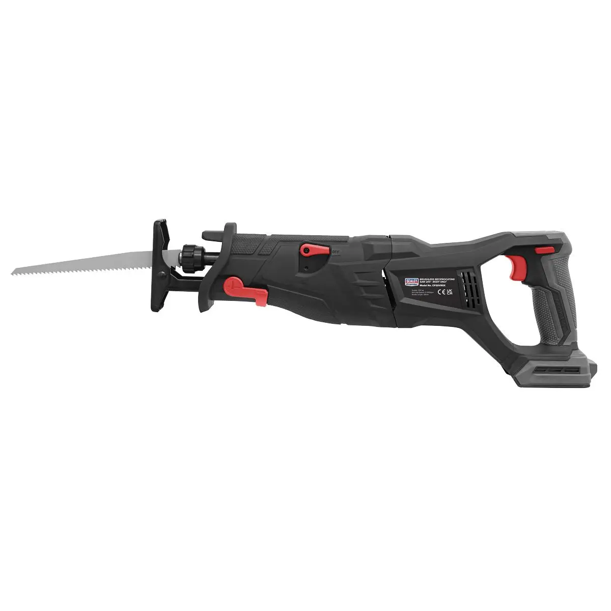 Sealey Premier Brushless Reciprocating Saw 20V SV20 Series - Body Only - Image 7