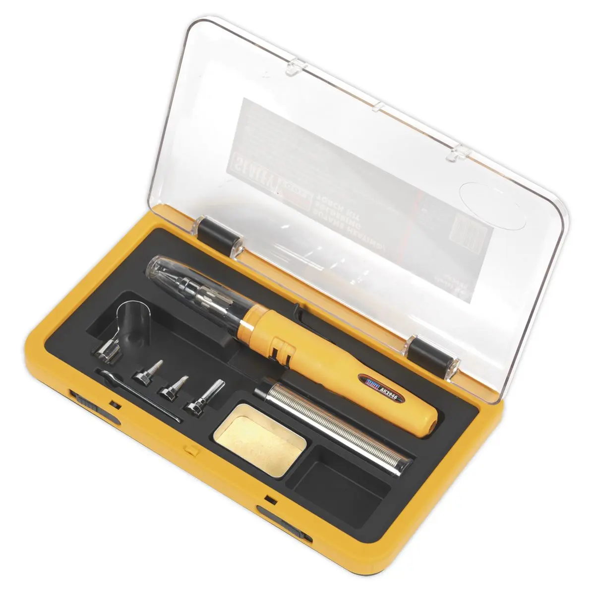Sealey Premier Butane Heating/Soldering Torch Kit 8pc - Image 2