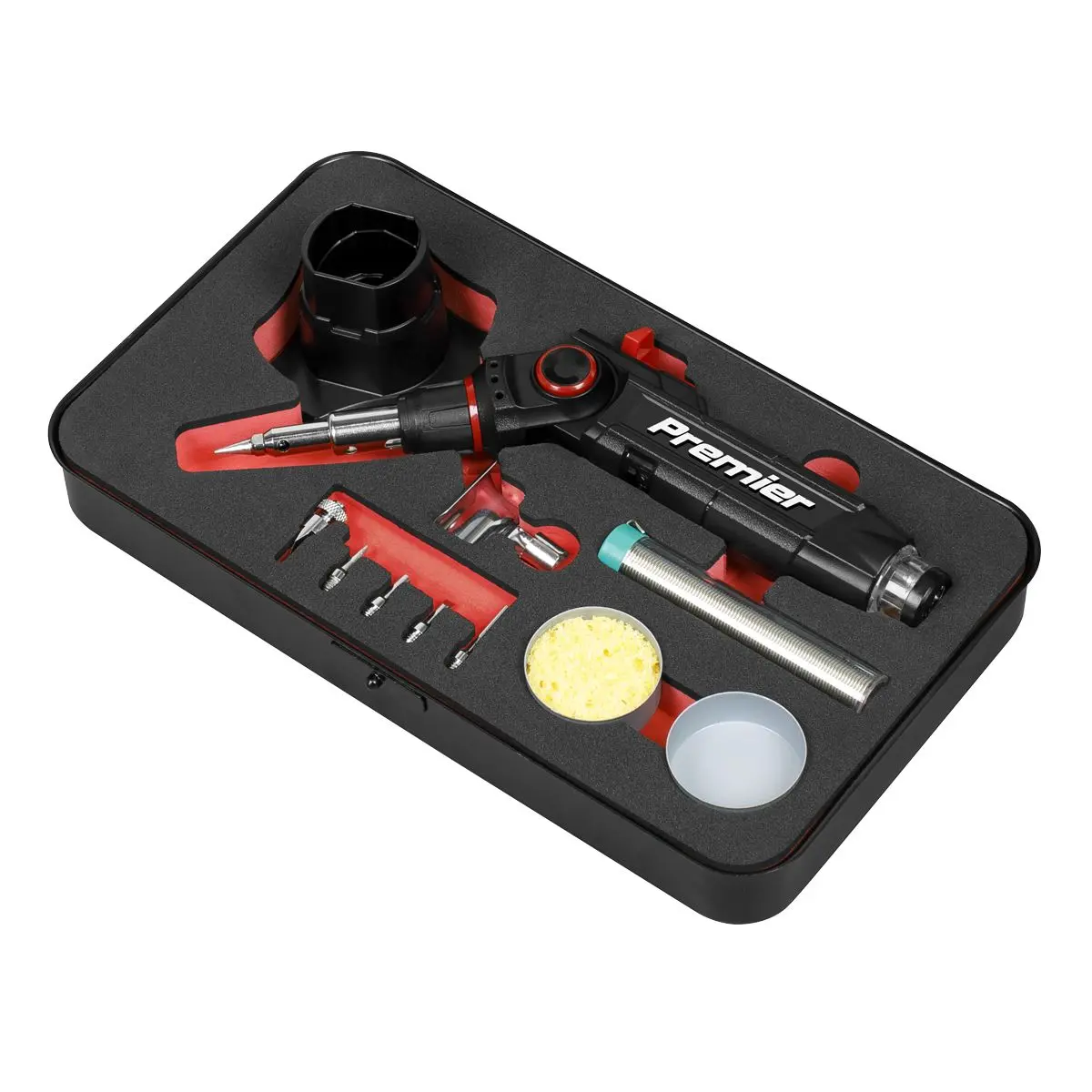 Sealey Premier Butane Indexing Soldering Iron Kit 3-in-1 - Image 6