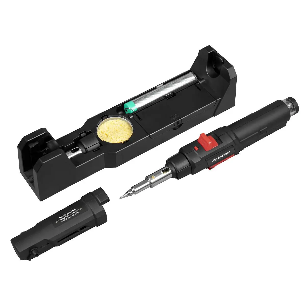 Sealey Premier Butane Soldering Iron Kit 3-in-1 Quick Release - Image 7